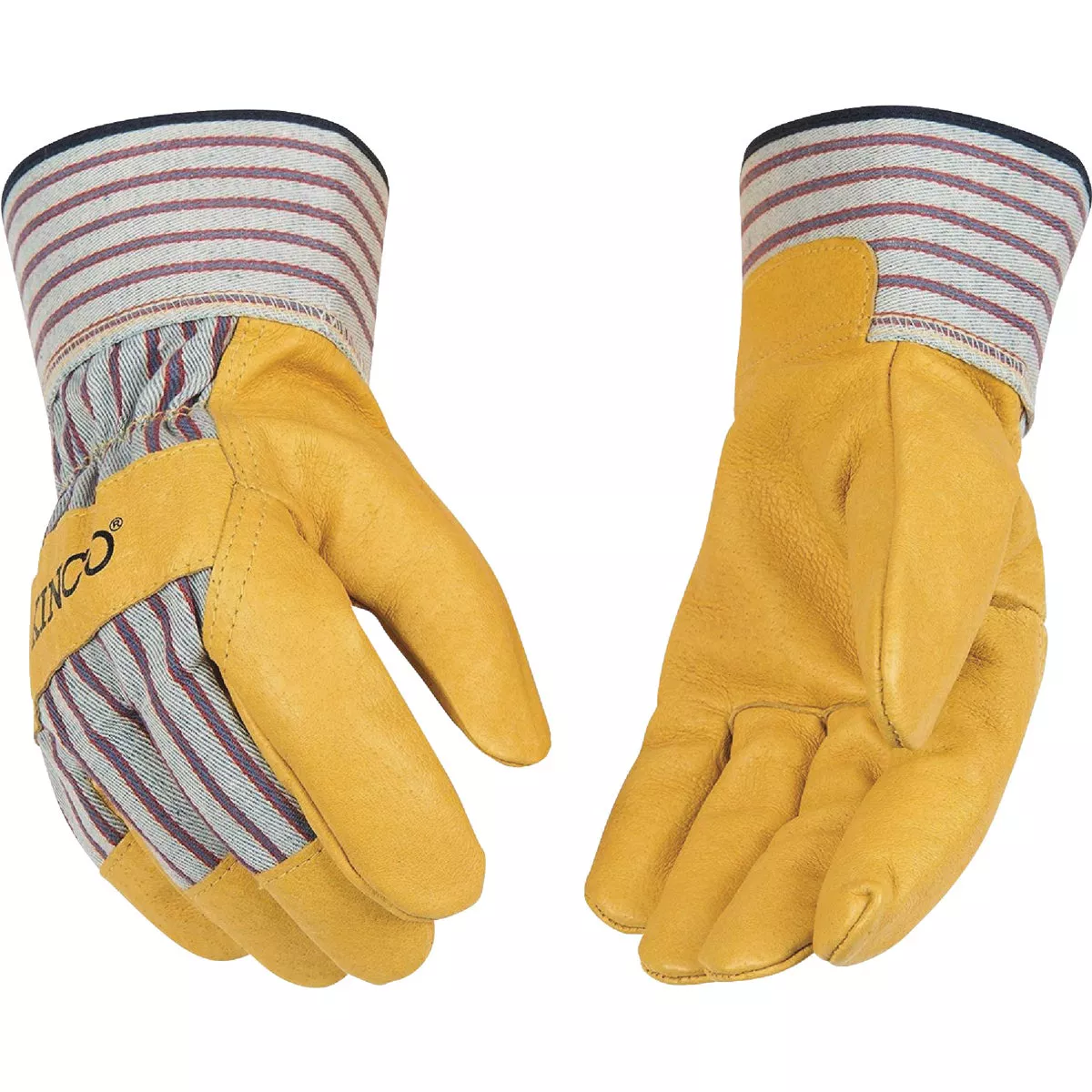 Kinco Men's Large Golden Premium Grain Pigskin Palm Glove