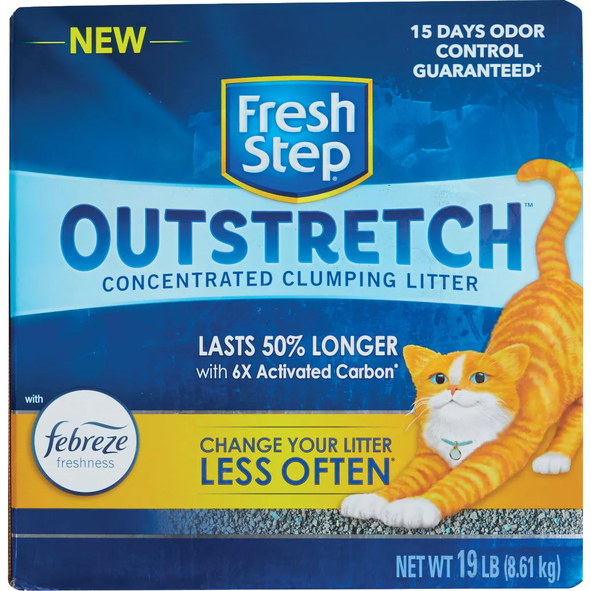 Fresh Step Outstretch 19 Lb. Concentrated Clumping Cat Litter - photo 2