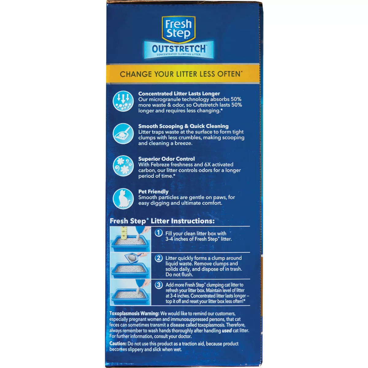 Fresh Step Outstretch 19 Lb. Concentrated Clumping Cat Litter - photo 3