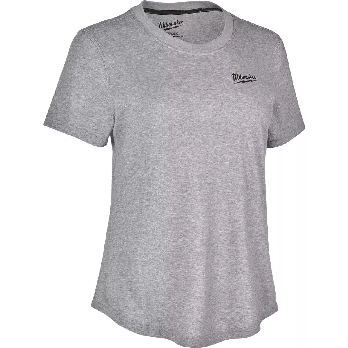 Milwaukee FREEFLEX Women's 2XL Gray Short Sleeve Hybrid T-Shirt - photo 3