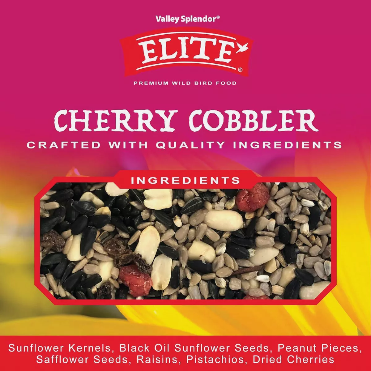 Valley Splendor Elite 5 Lb. Cherry Cobbler Premium Wild Bird Food - photo 5