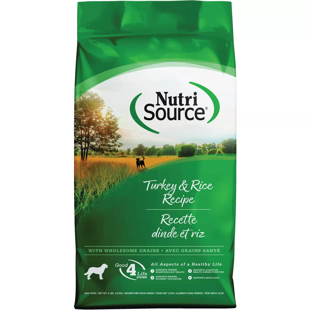 NutriSource 4 Lb. Turkey & Rice Recipe Dog Food