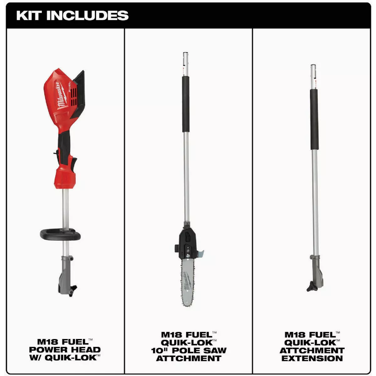 Milwaukee M18 FUEL Brushless 10 In. Cordless Pole Saw with QUIK LOK Attachment Capability Tool Only Do it Best