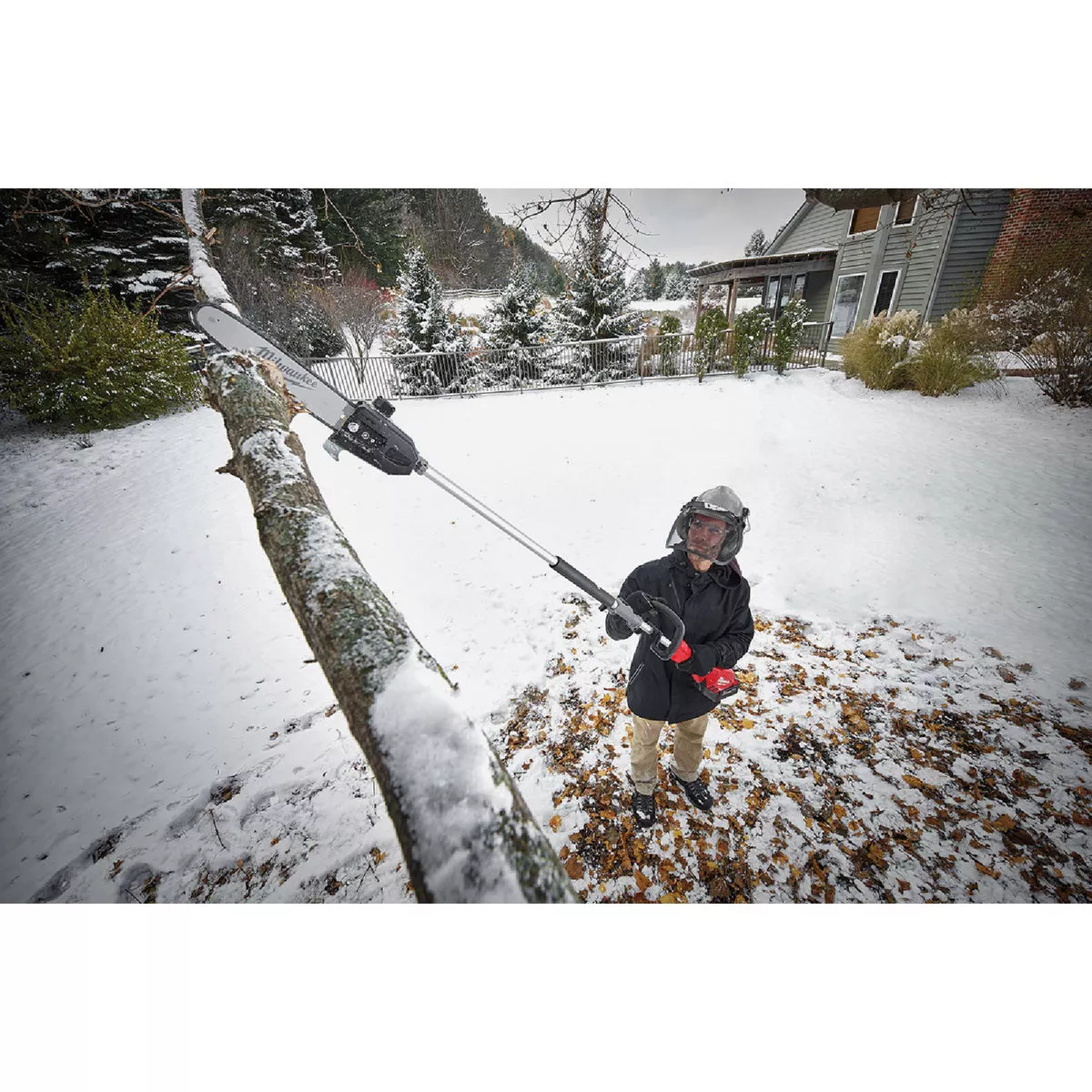 Milwaukee M18 FUEL Brushless 10 In. Cordless Pole Saw with QUIK-LOK Attachment Capability (Tool Only) - photo 6