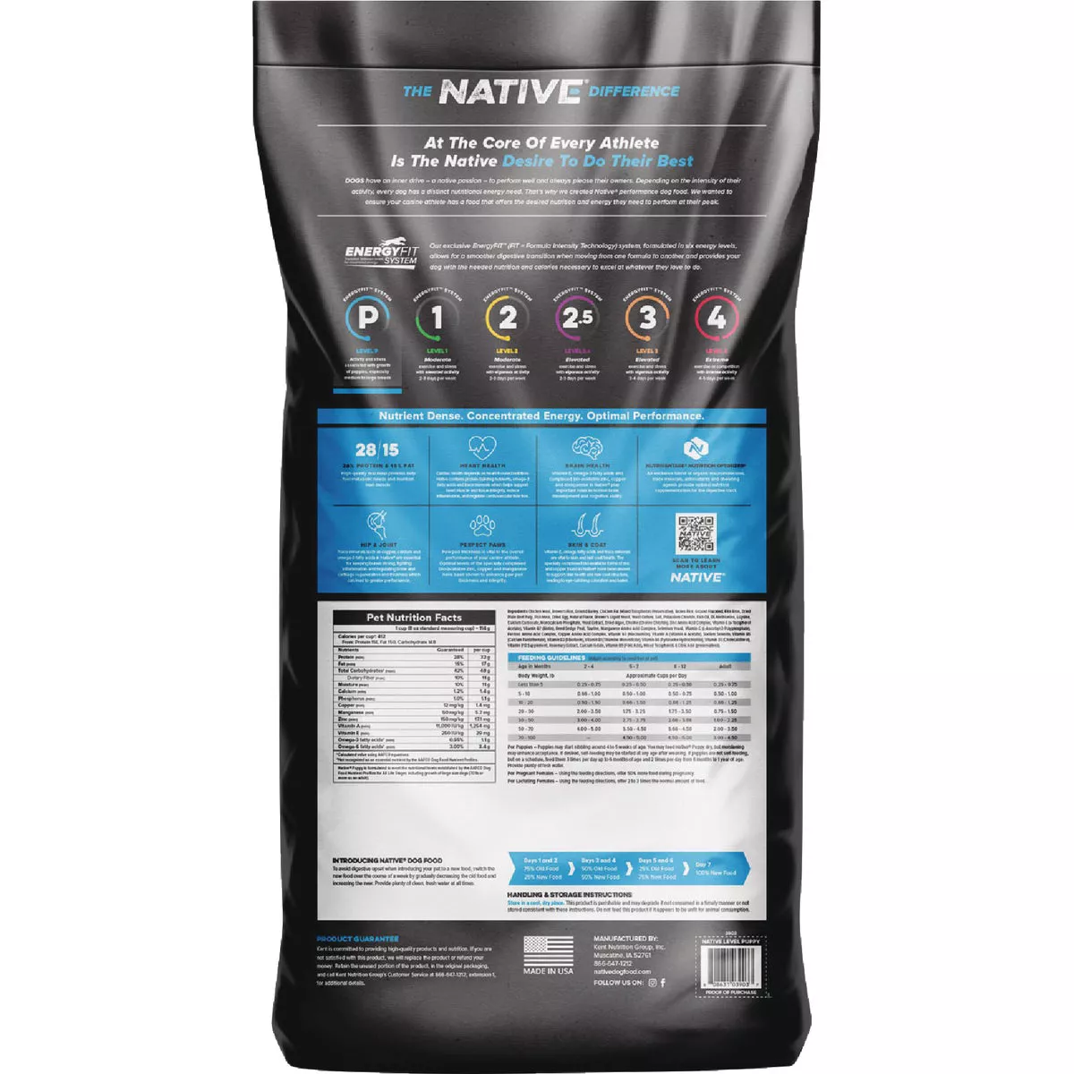 Native Puppy Performance Nutrition 40 Lb. Dry Dog Food - photo 7