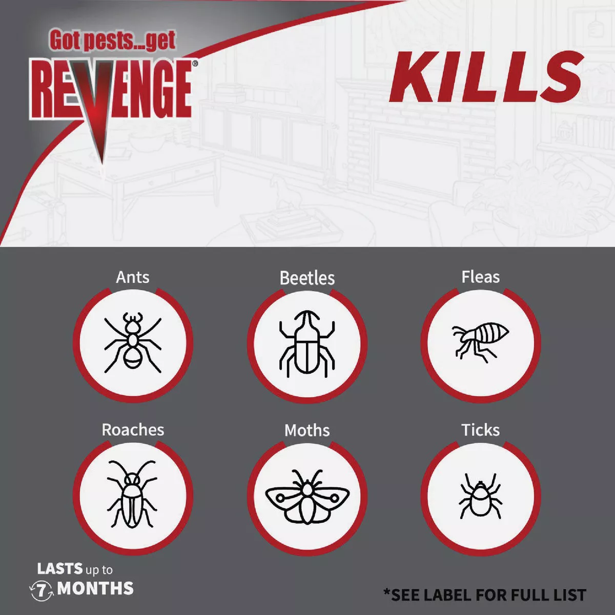REVENGE Total Release 6 Oz. Indoor Flea Fogger (3-Pack) - photo 6