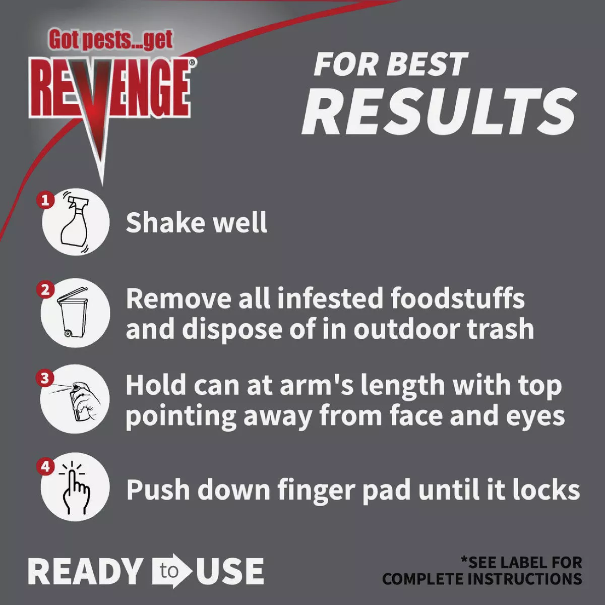 REVENGE Total Release 6 Oz. Indoor Flea Fogger (3-Pack) - photo 7