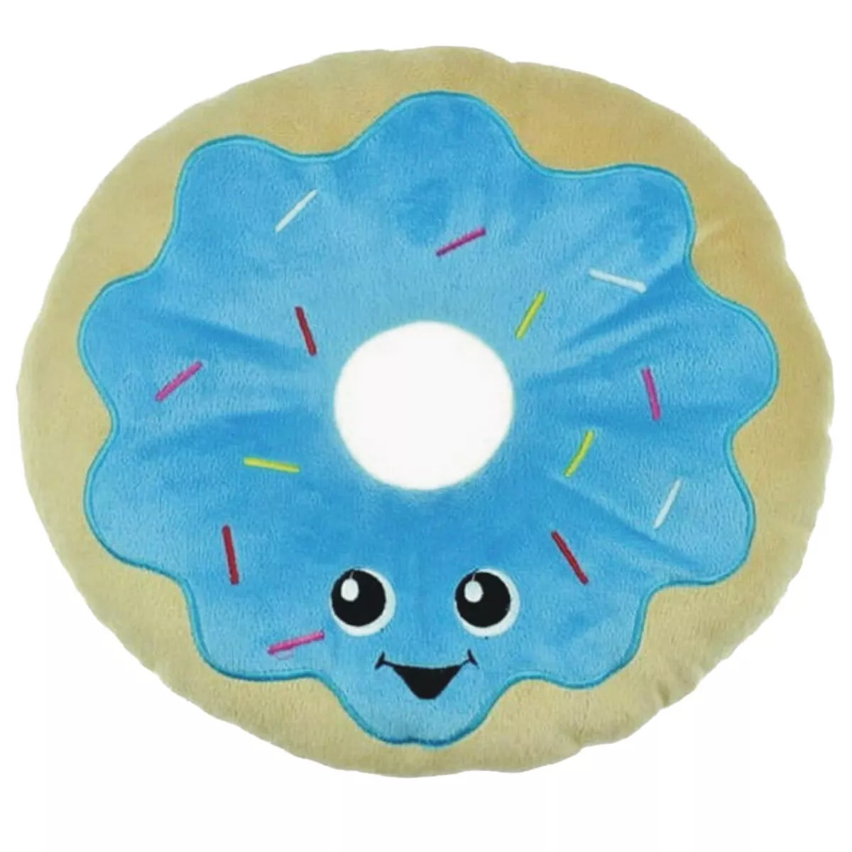Boss Pet Chomper Food Junkeez Plush Donut Small Dog Toy
