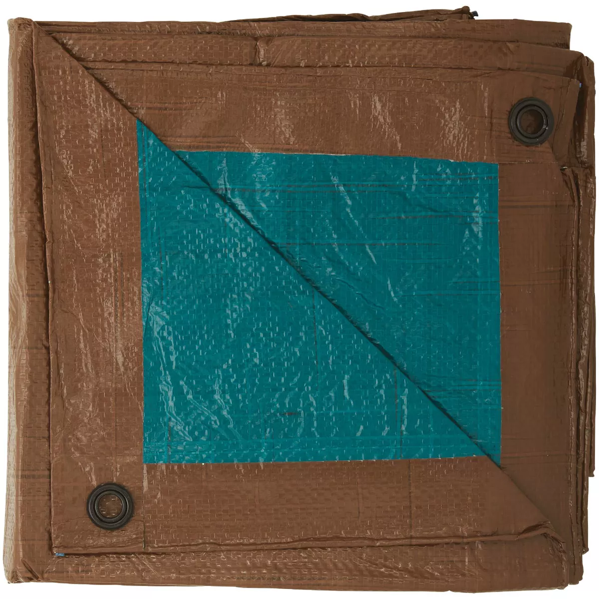 Do it Best 1 Side Green/1 Side Brown Woven 8 Ft. x 10 Ft. Medium Duty Poly Tarp - photo 6