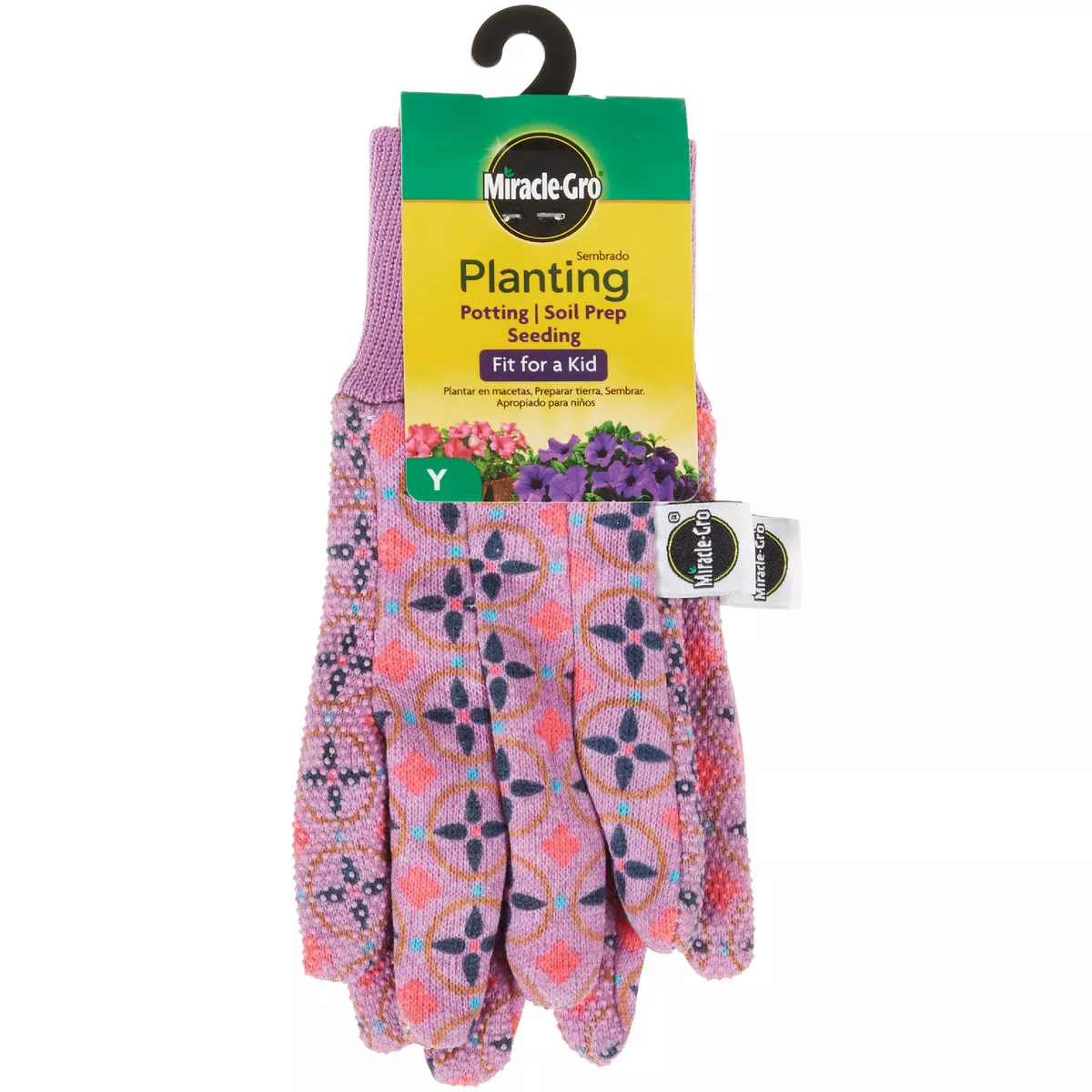 Miracle-Gro Youth Polyester & Cotton Planting Gloves - photo 2