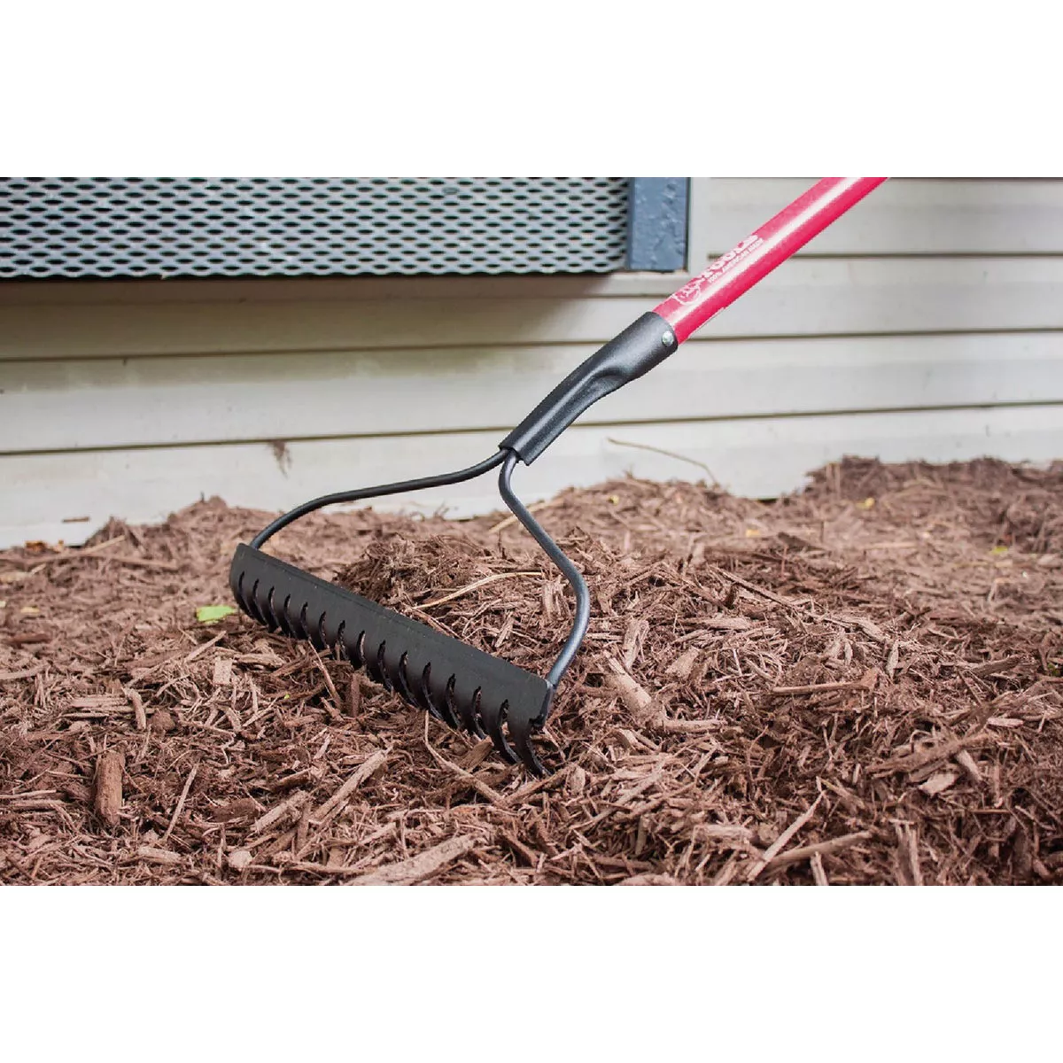 Bully Tools 16 In. 10-Gauge Steel Bow Garden Rake (15-Tine) - photo 7