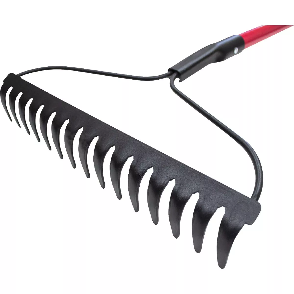 Bully Tools 16 In. 10-Gauge Steel Bow Garden Rake (15-Tine) - photo 2