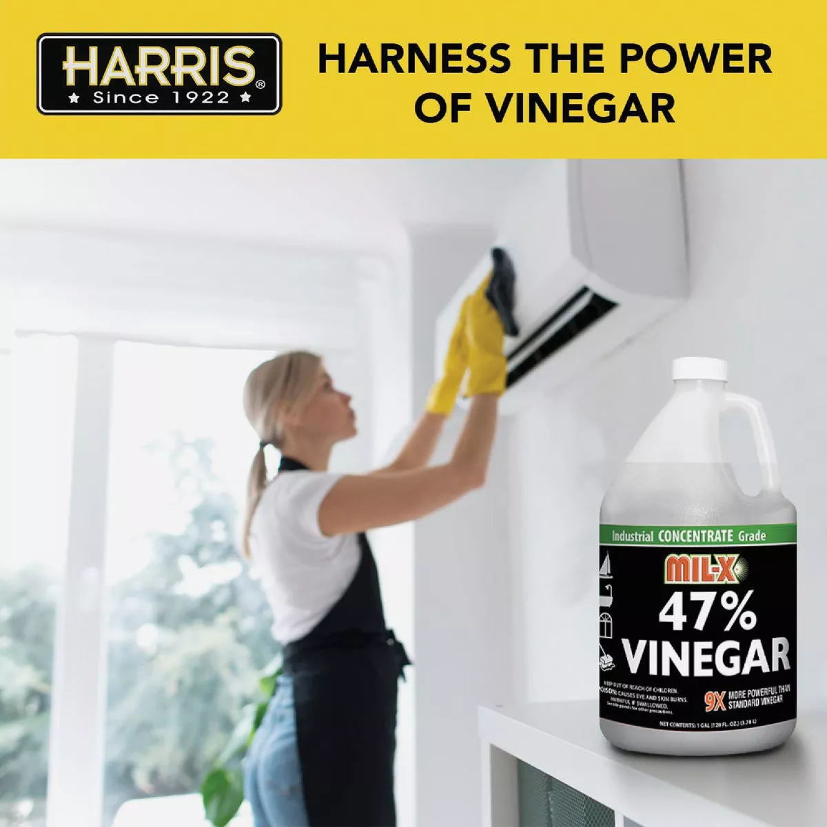 Harris MIL-X 1 Gal. 47% Concentrated Vinegar - photo 2