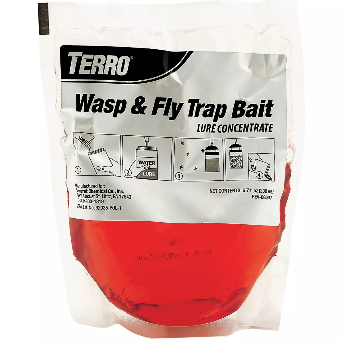 Terro 6.7 Oz. Liquid Outdoor Wasp & Fly Bait Refill - photo 3