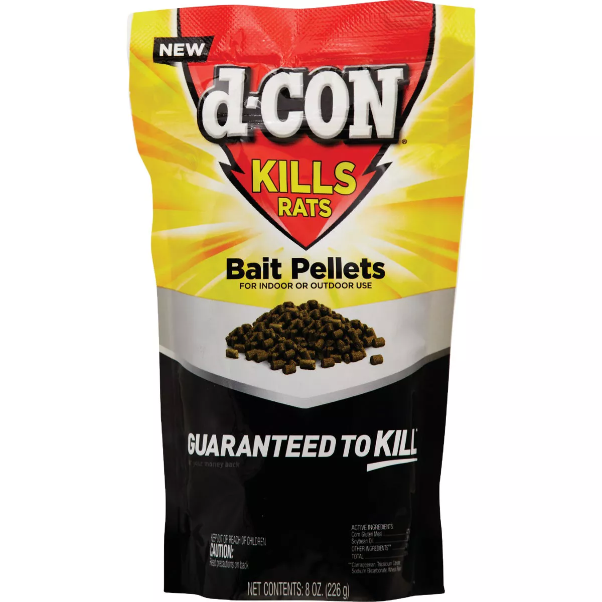 D-Con Pellet Rat And Mouse Poison, 8 Oz. - photo 2