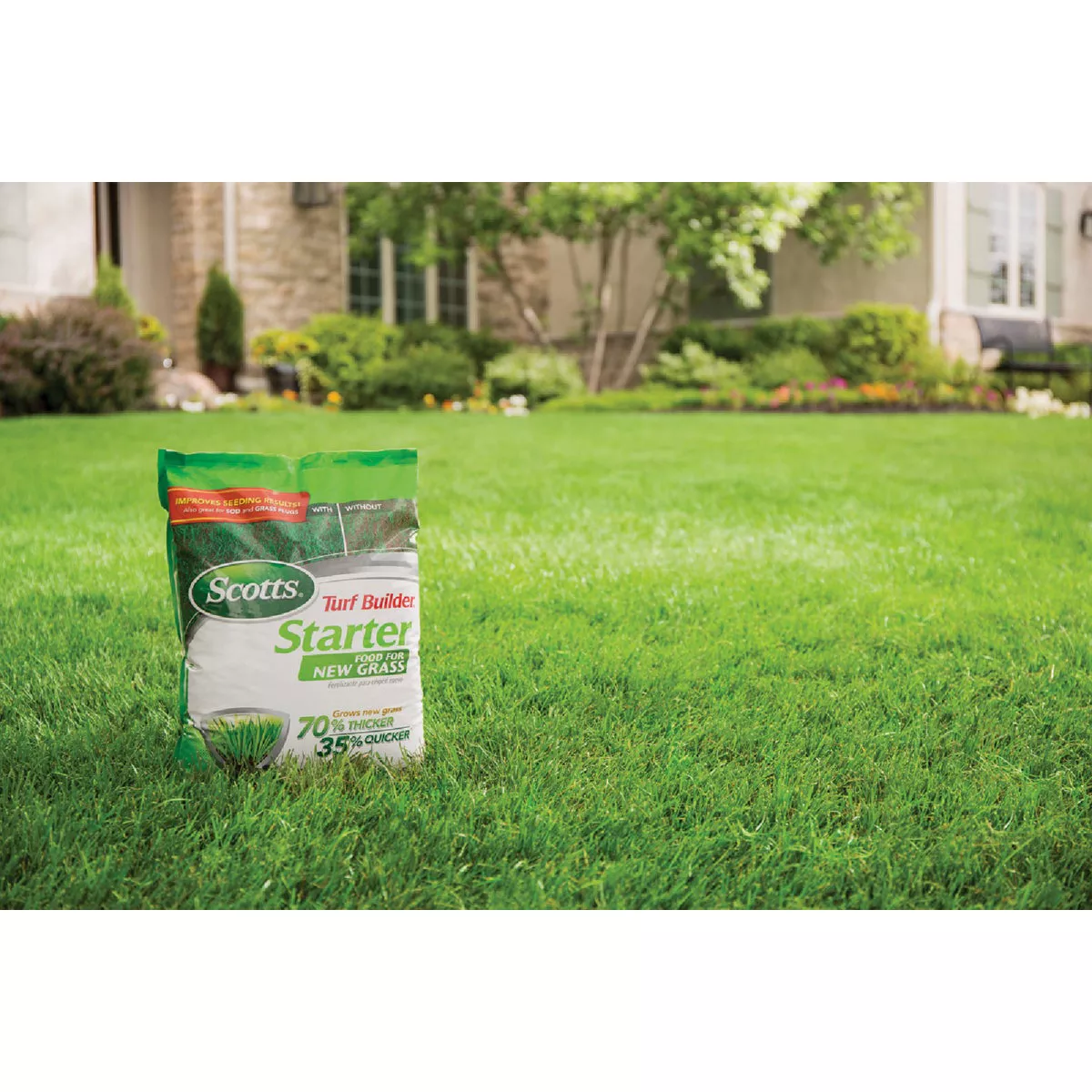 Scotts Turf Builder 42 Lb. 14,000 Sq. Ft. Starter Food For New Grass - photo 2