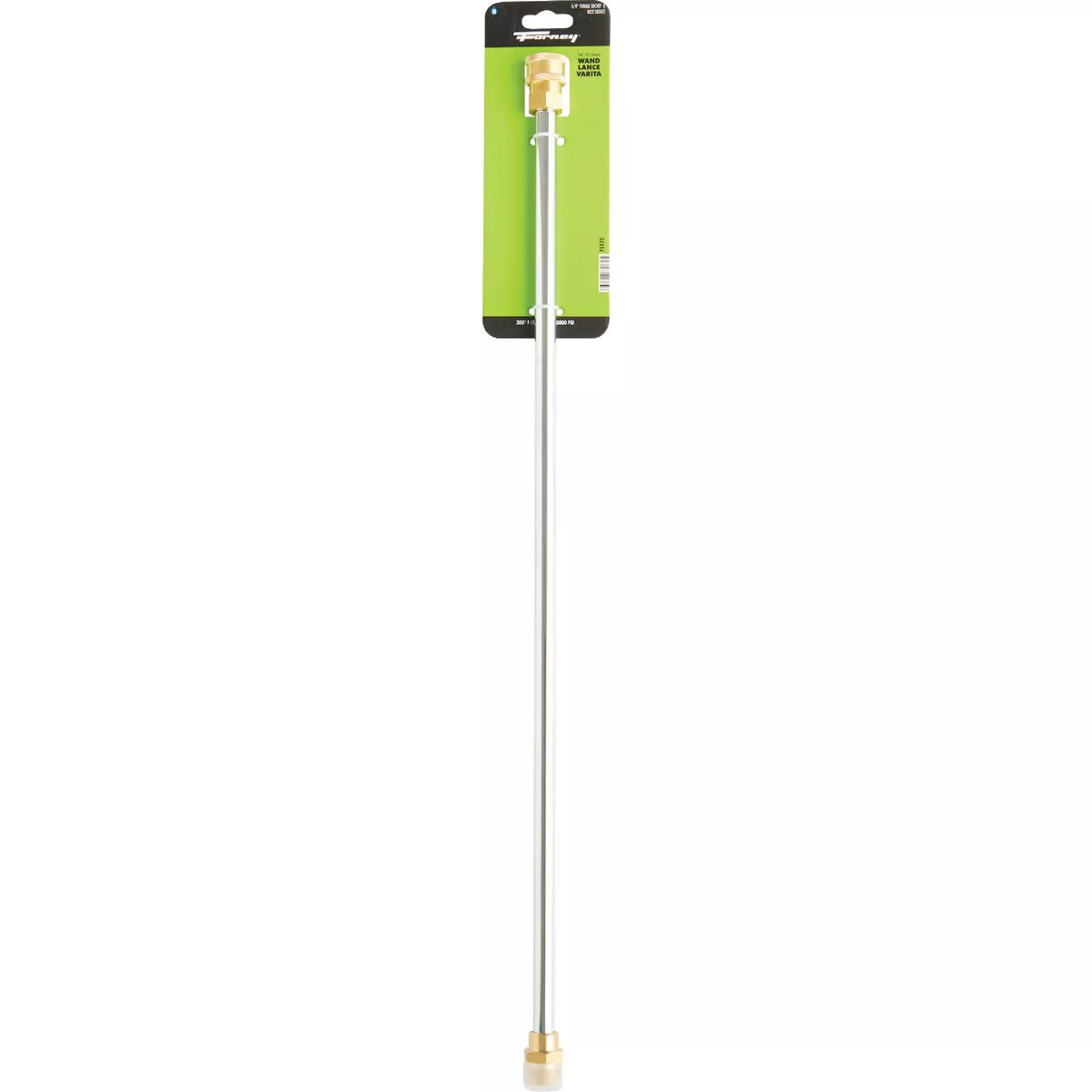 Forney 60 cm x M22 Male Screw Nipple x 1/4 In. Female High Pressure Wand - photo 2