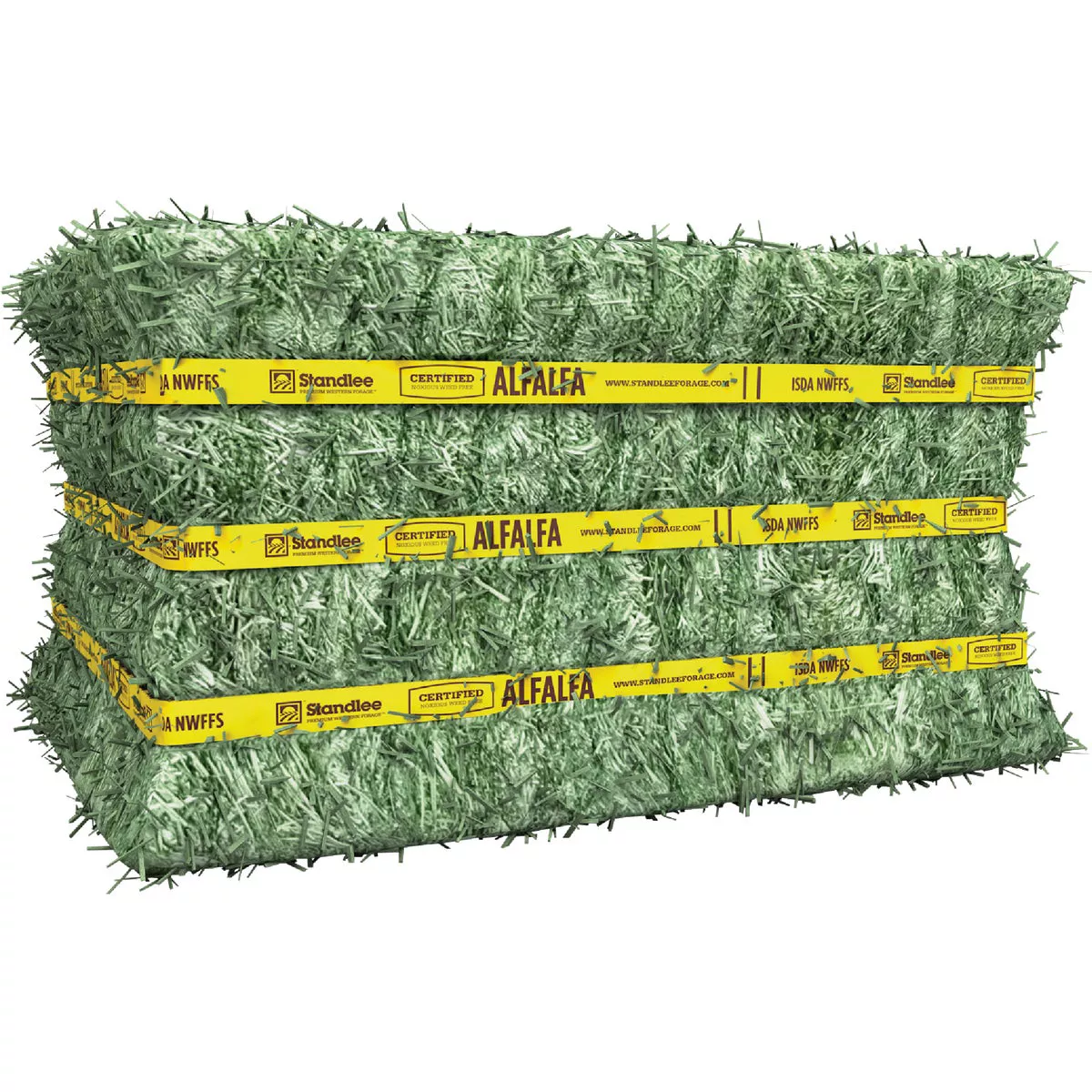 Standlee Premium Western Forage 50 Lb. Certified Alfalfa Compressed Bale