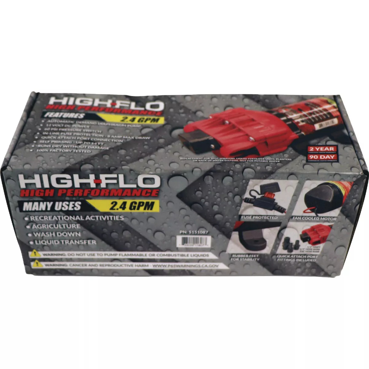 Fimco 2.4 GPM 60 psi High Flo High Performance Pump - photo 2