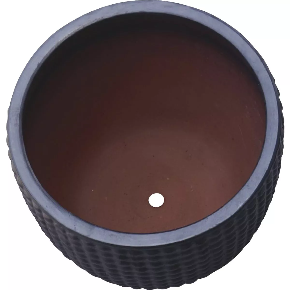 Deroma Bayfield 11.6 In. Dia. Matte Black Ceramic Planter - photo 2