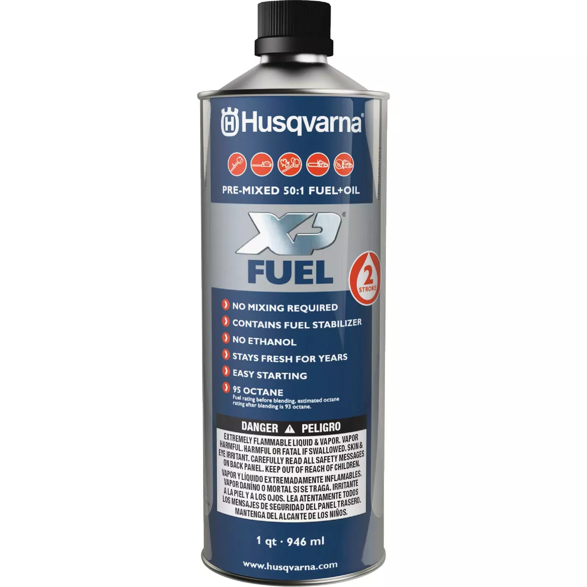 Husqvarna XP+ 1 Qt. 50:1 Fuel + Oil Pre-Mix