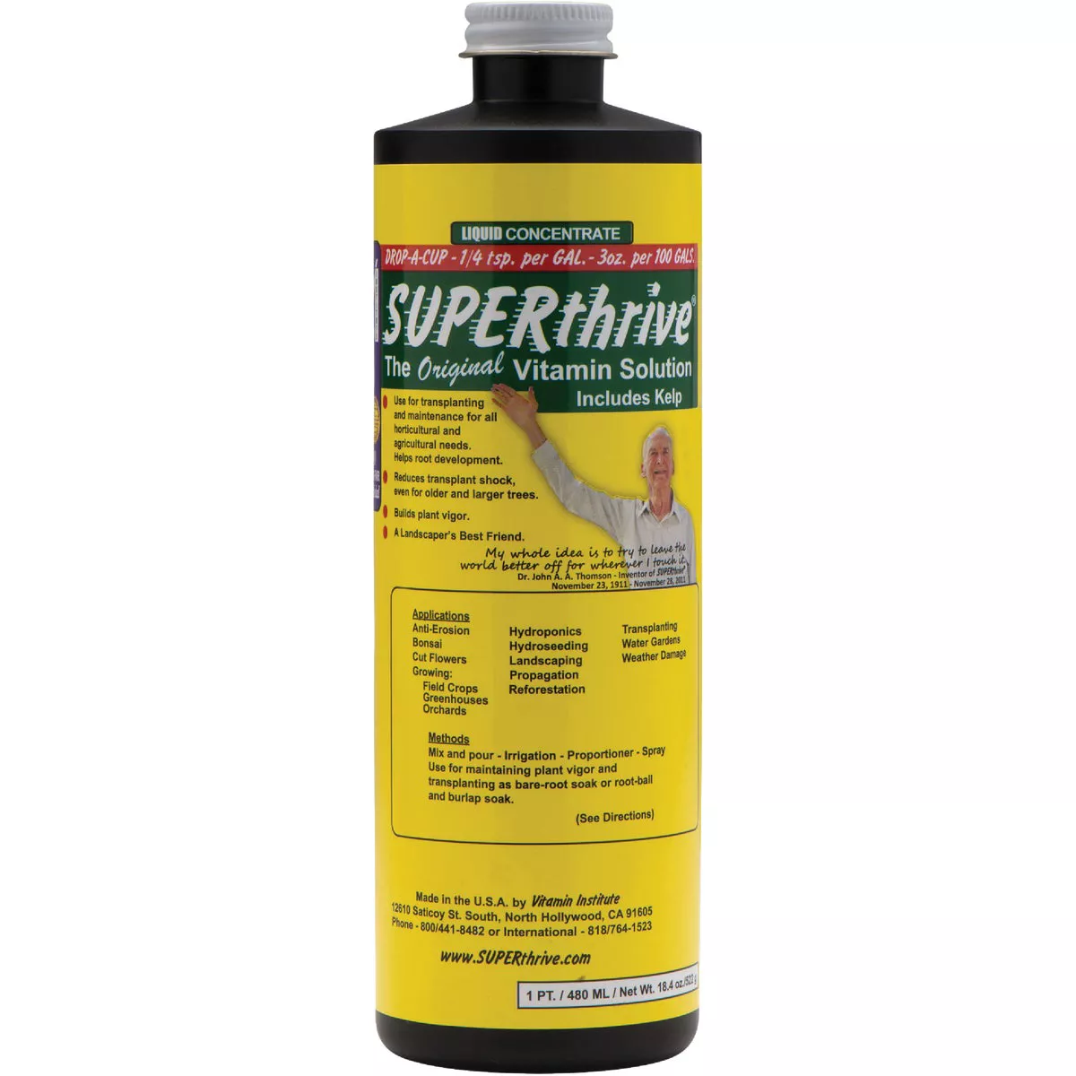 Superthrive 1 Pt. Concentrate Liquid Plant Vitamin Solution