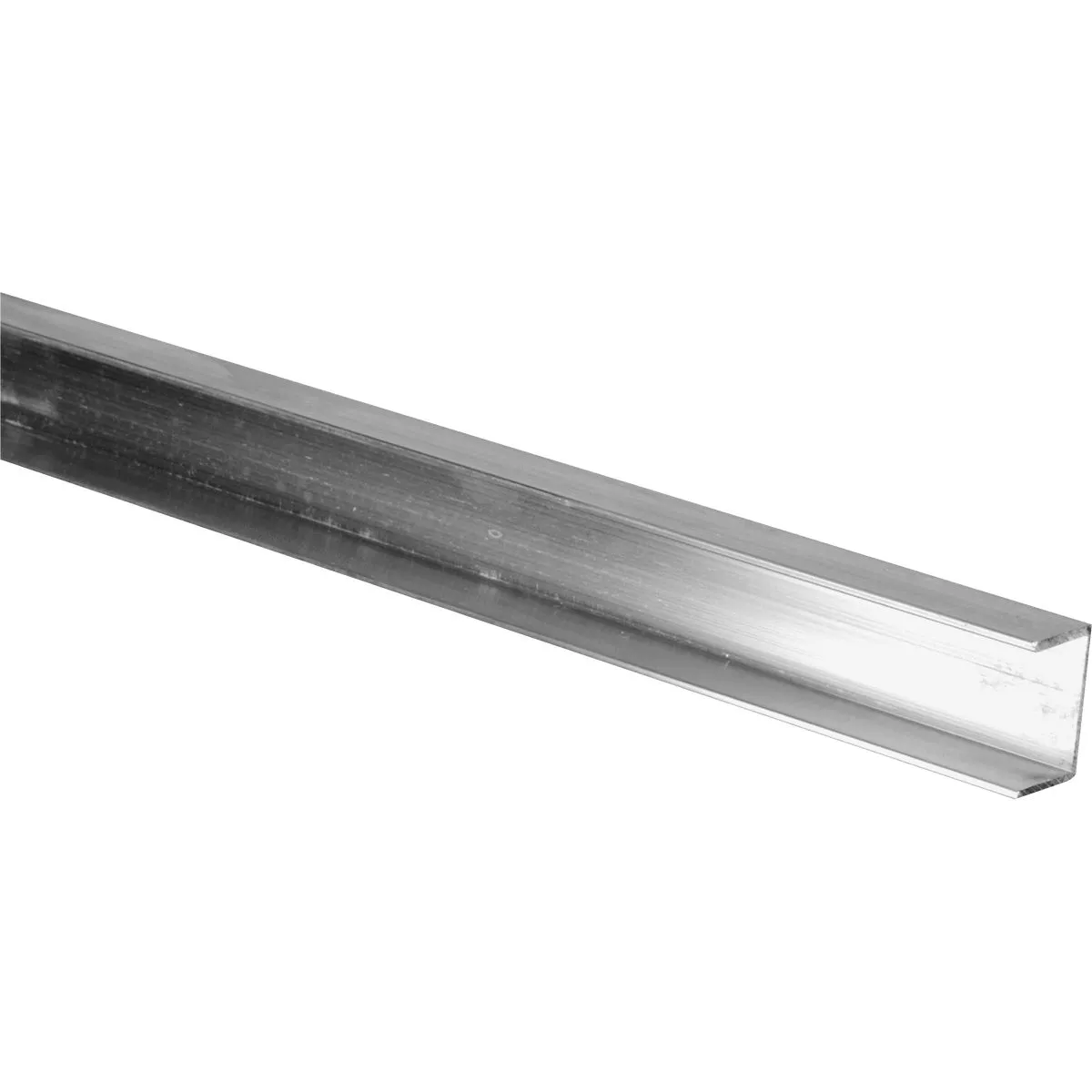 Hillman Steelworks Aluminum Mill 1/2 In. x 8 Ft., 1/16 In. U-Channel