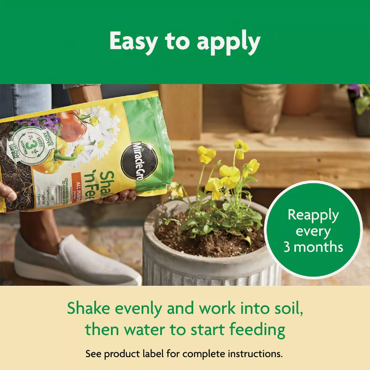 Miracle-Gro Shake 'n Feed 8 Lb. All Purpose Plant Food | True Value Hardware
