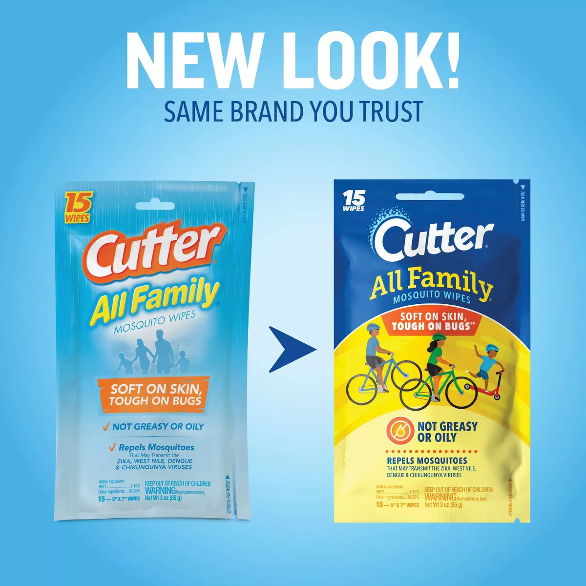 Cutter All Family Mosquito Wipes (15-Pack) - photo 4