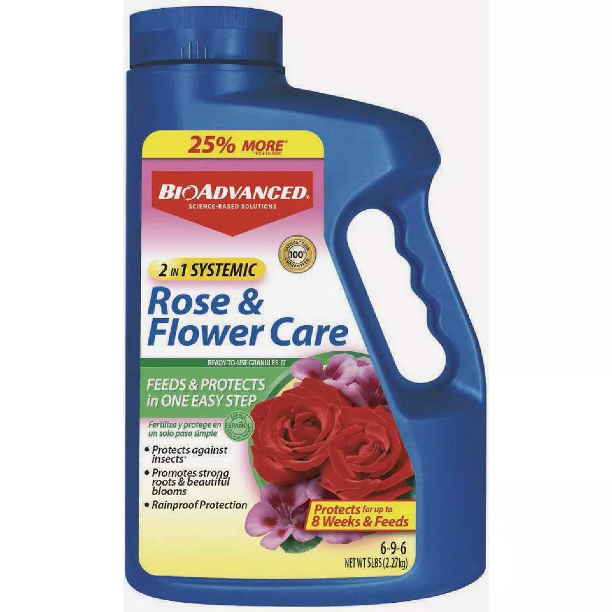 BioAdvanced 2-In-1 5 Lb. Granules Rose & Flower Care Granules