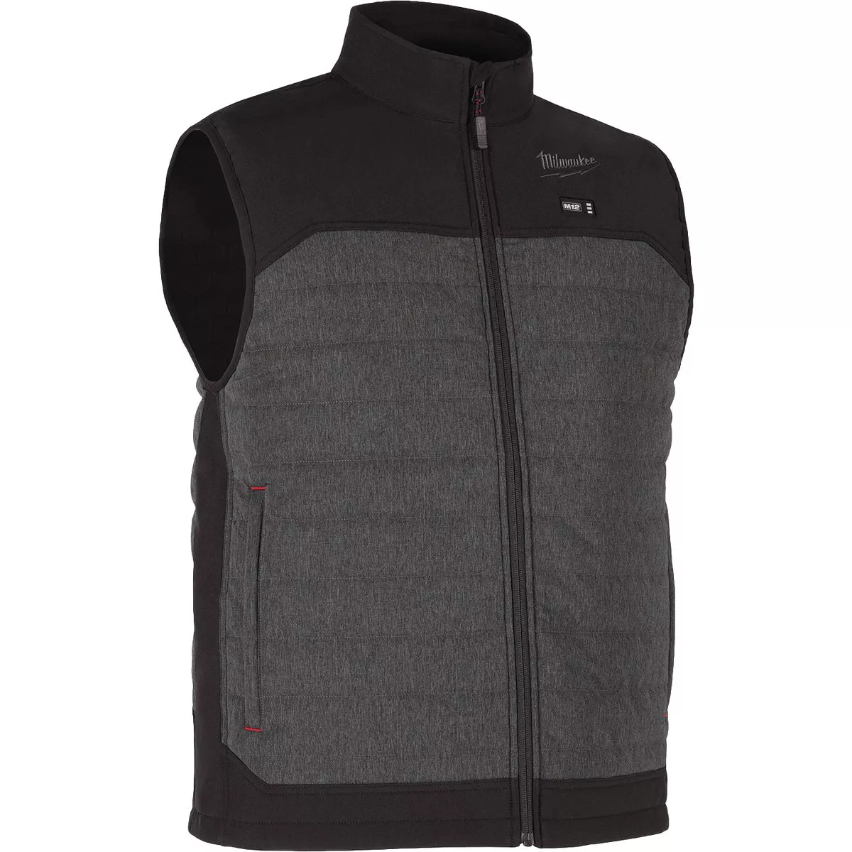 Milwaukee M12 AXIS Men's Gray Cordless Heated Vest, 2XL - photo 2