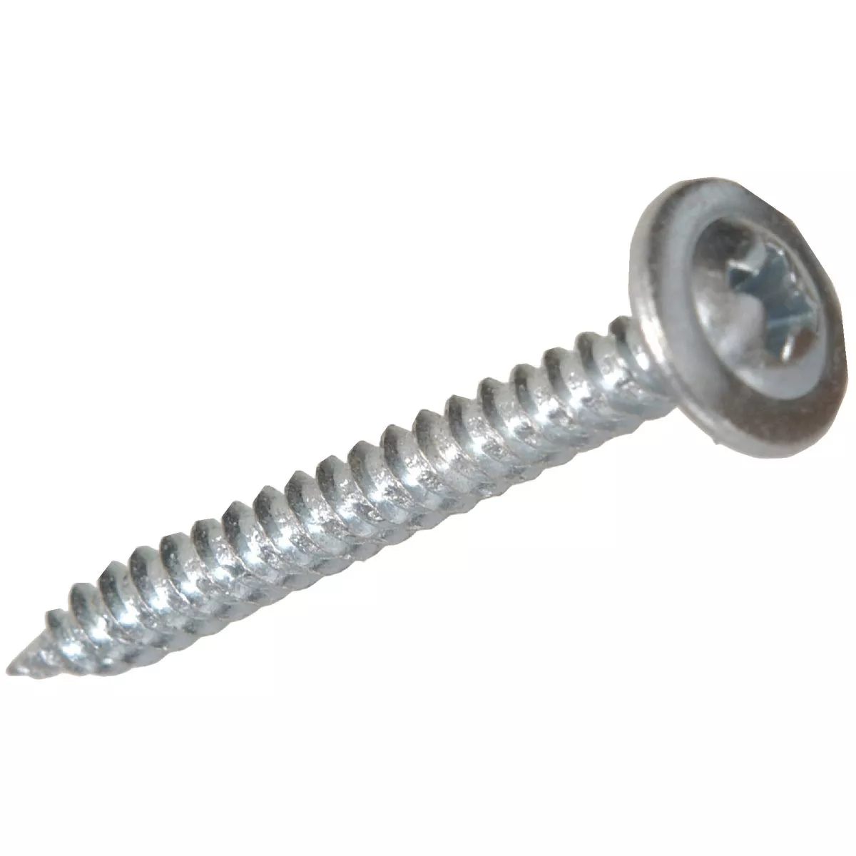 Hillman #8 x 3/4 In. Zinc Modified Truss Head Needle Point Lath Screw (100-Count)