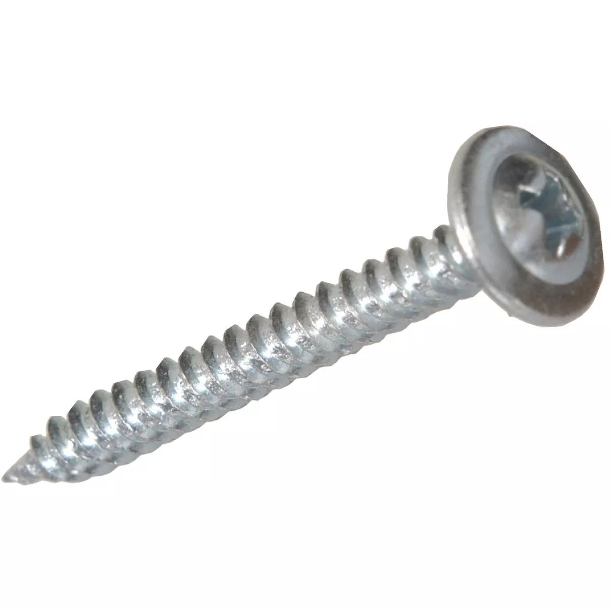 Hillman #8 x 1 In. Zinc Modified Truss Head Needle Point Lath Screw (100-Count)