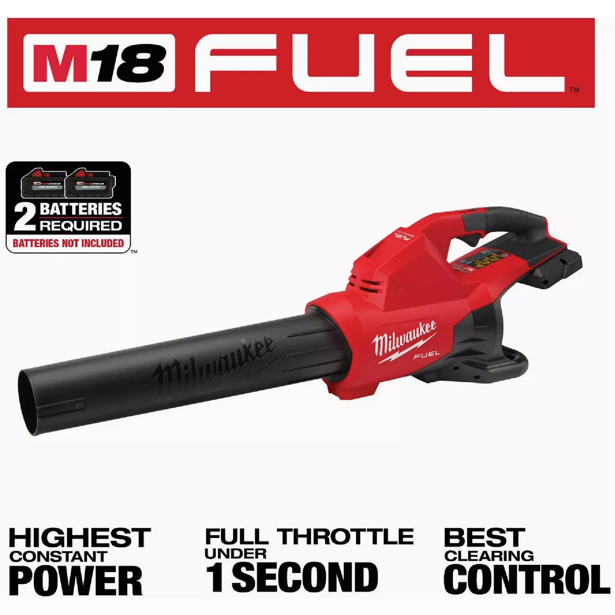 Milwaukee M18 FUEL Brushless Dual Battery Cordless Blower (Tool Only) - photo 6