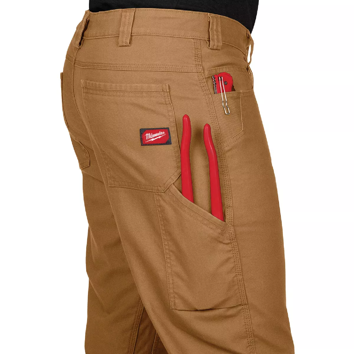 Milwaukee Flex Khaki 40 x 30 Heavy-Duty Work Pants - photo 4