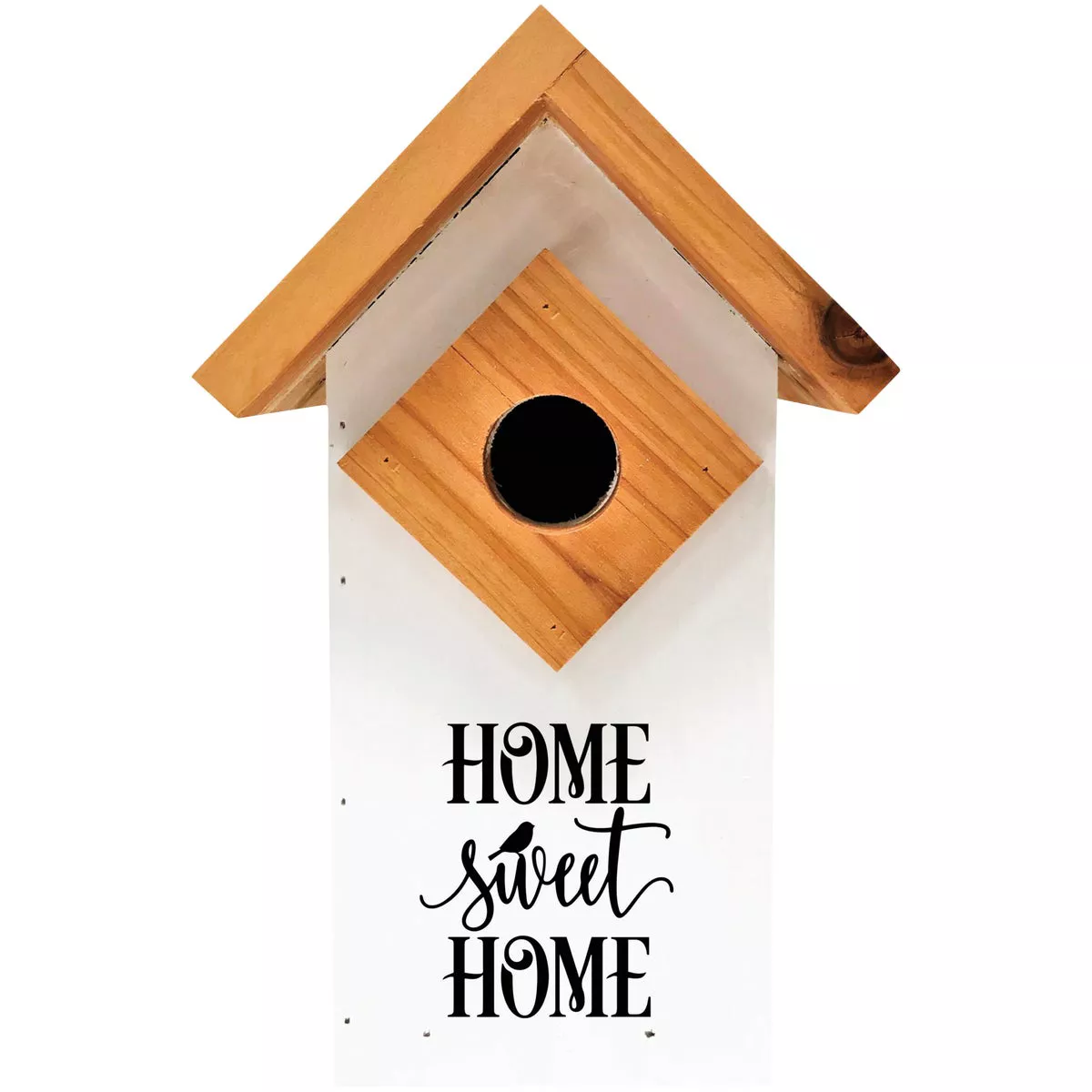 Nature's Way 6.75 In. W. x 11 In. H. x 6 In. D. Cedar Farmhouse Bluebird House