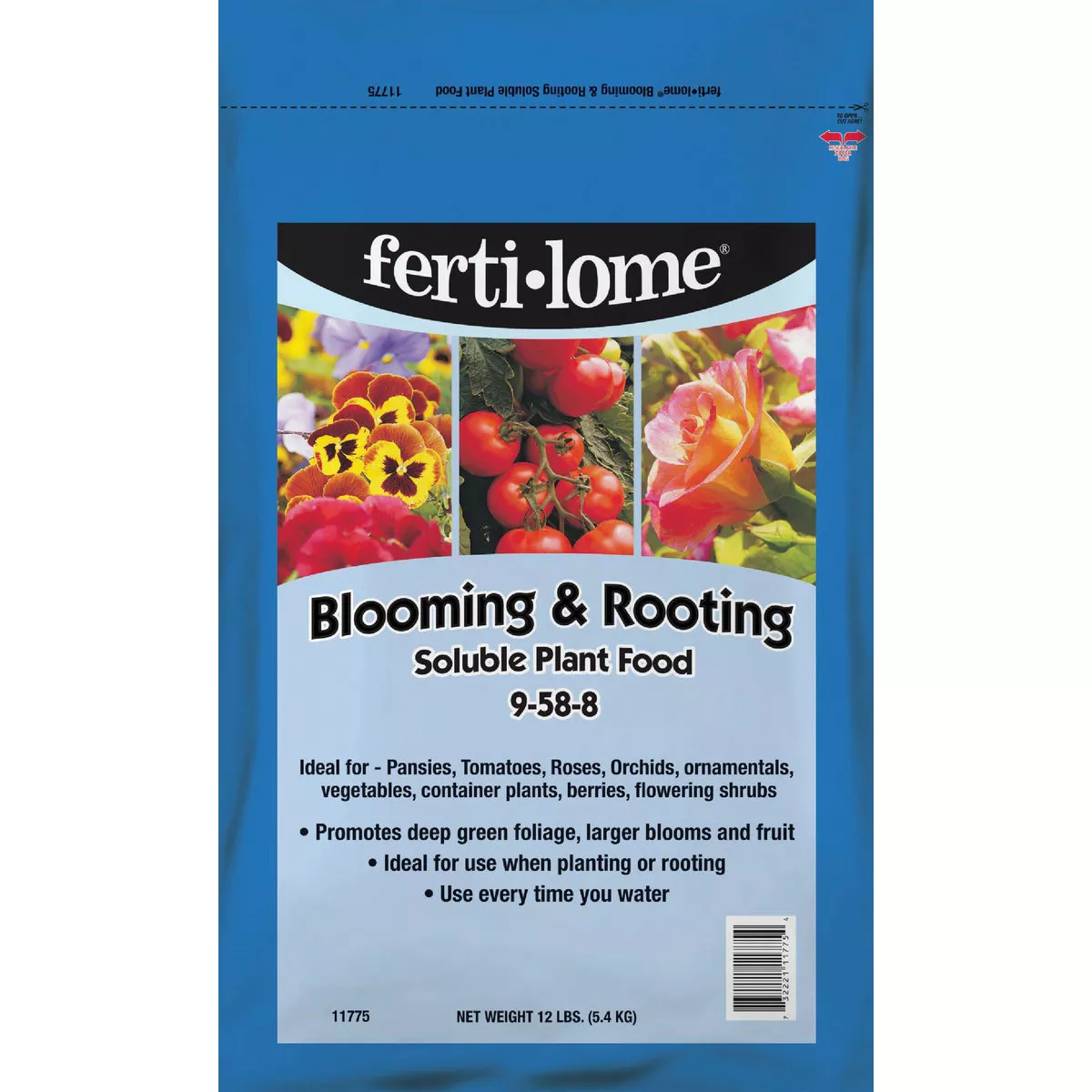 Ferti-Lome 12 Lb. 9-58-8 Blooming & Rooting Soluble Dry Plant Food