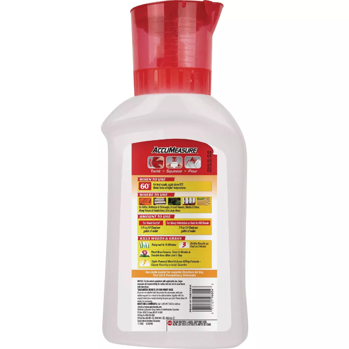 Spectracide Weed & Grass Killer2 32 Oz. Concentrate with Accumeasure System - photo 2