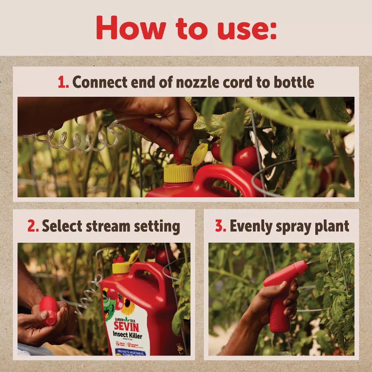 Garden Tech Sevin 1.33 Gal. Ready To Use Power Spray Insect Killer - photo 4