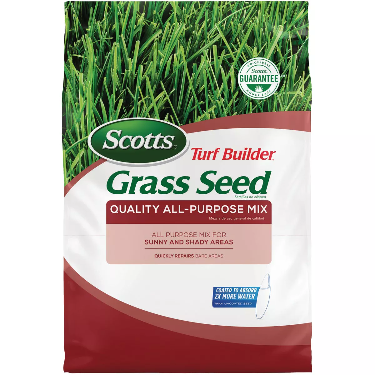 Scotts Turf Builder 20 Lb. 8000 Sq. Ft. Quality All-Purpose Sun & Shade Northern Grass Seed Mix