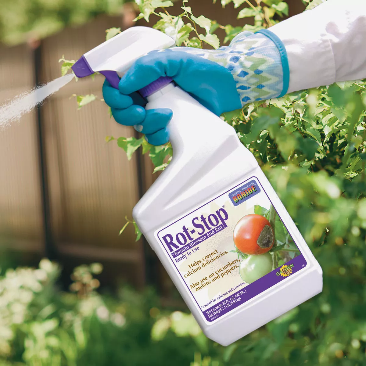 Bonide Rot-Stop 32 Oz. Ready To Use Trigger Spray Tomato Blossom End Rot Preventer - photo 3