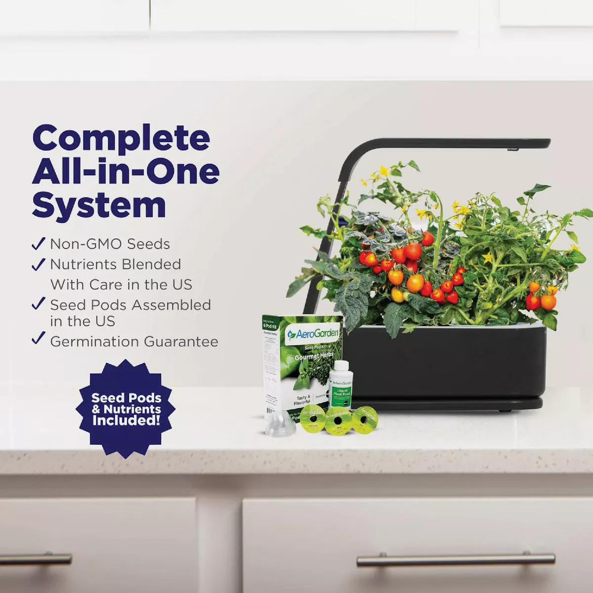 AeroGarden Sprout White Hydroponic Growing System - photo 3