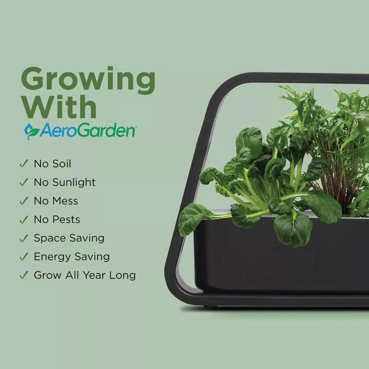 AeroGarden Sprout White Hydroponic Growing System - photo 7