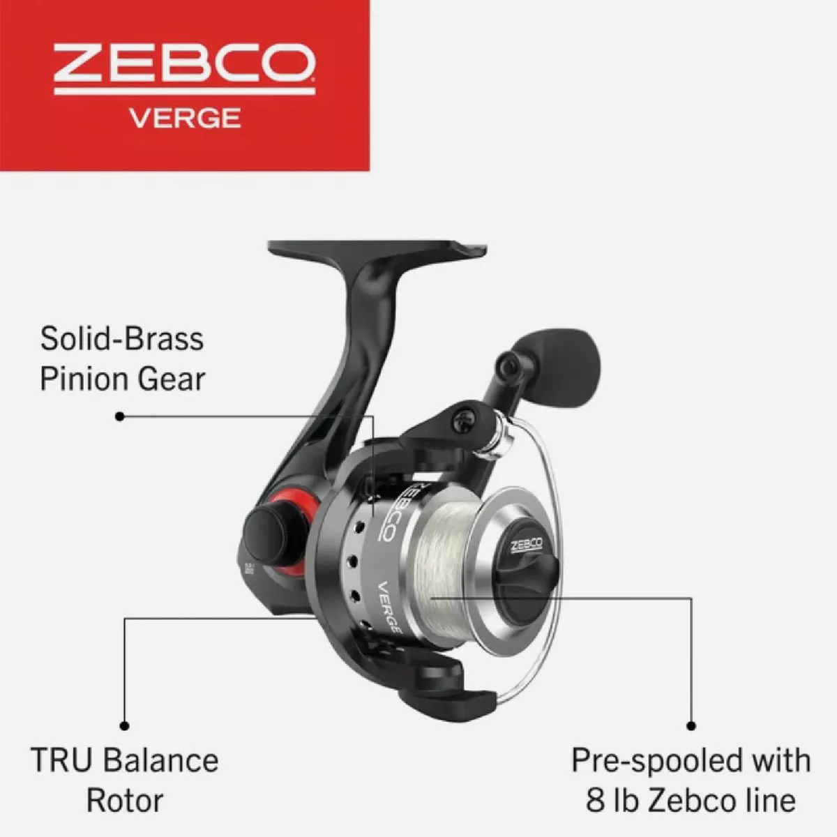 Zebco Verge Size 20 20 Lb. Spinning Fishing Reel | Do it Best
