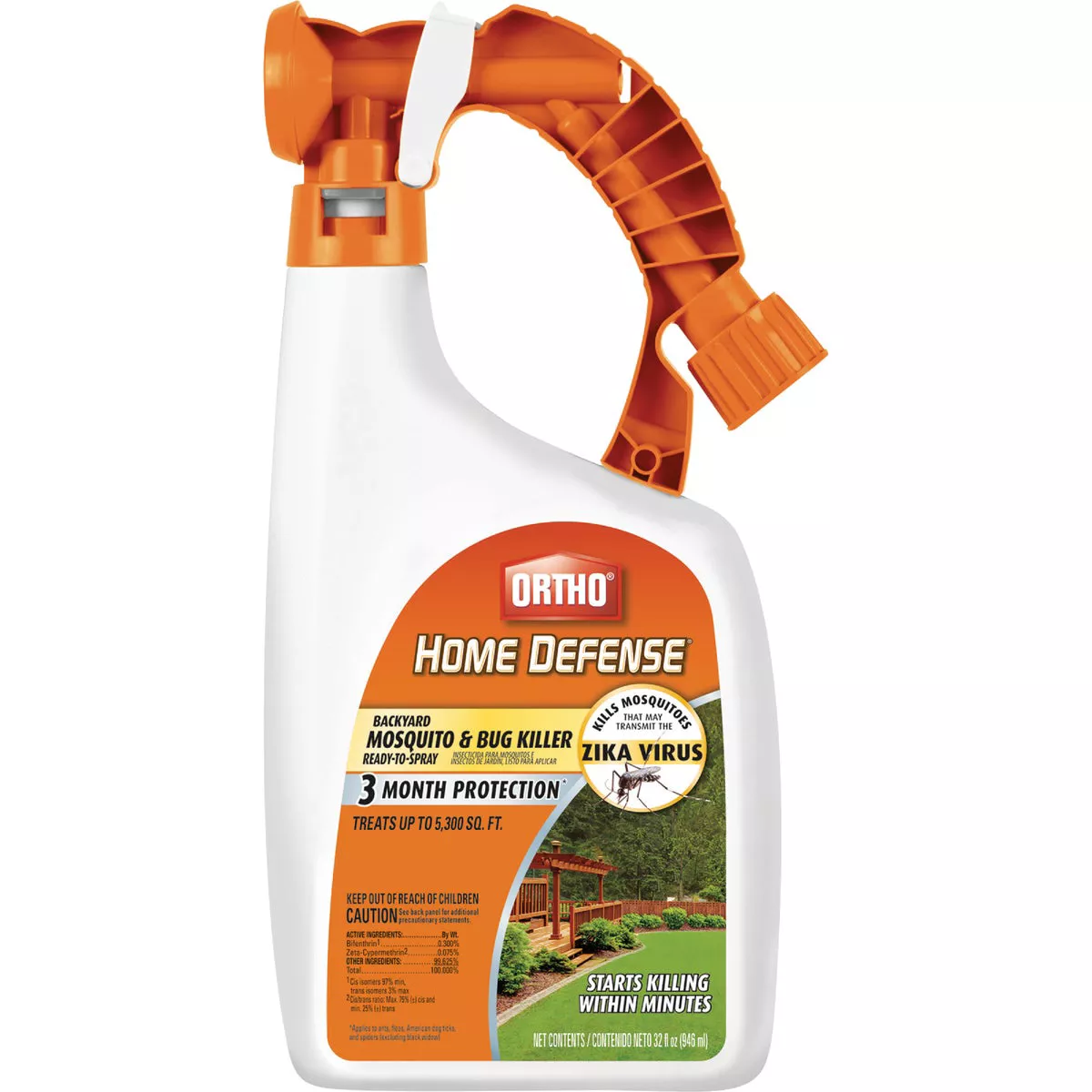 Ortho Home Defense 32 Oz. Ready-To-Spray Backyard Mosquito & Bug Killer