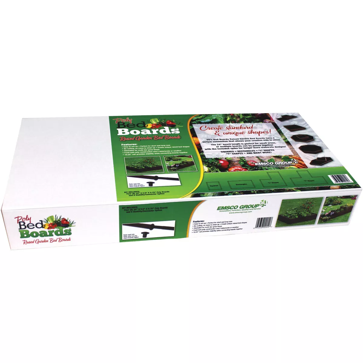 Bloomers 4 Ft. x 4 Ft. Brown Polyethylene Modular Raised Bed Garden - photo 2