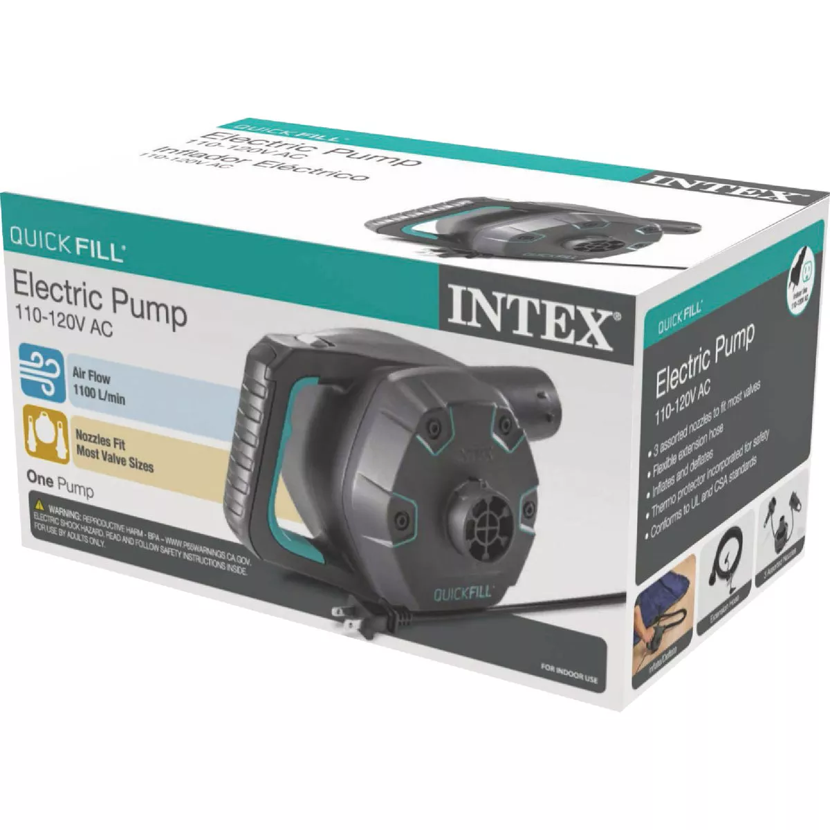 Intex Quick-Fill 120V AC Electric Air Pump | True Value Hardware
