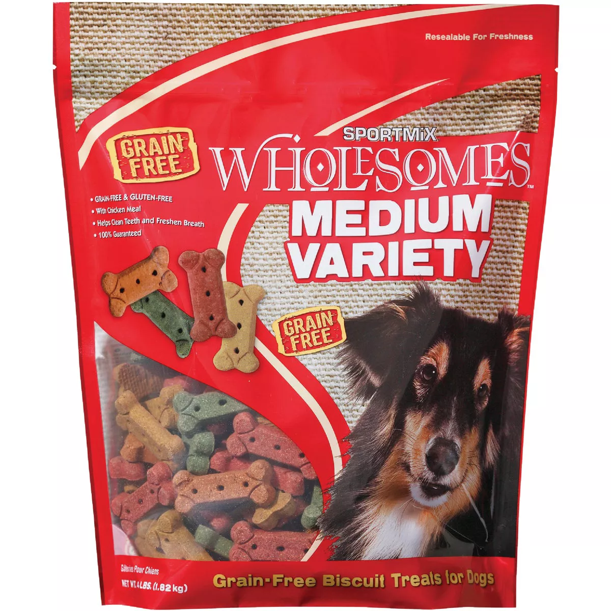 SportMix Wholesomes Medium Variety Biscuit Dog Treats
