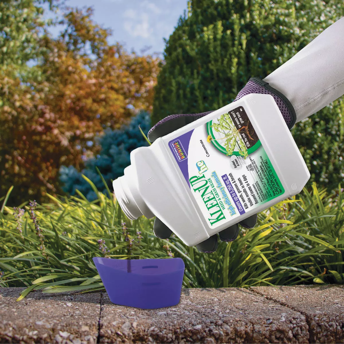 Bonide KleenUP 16 Oz. Concentrate Weed & Grass Killer High Efficiency Formula - photo 3
