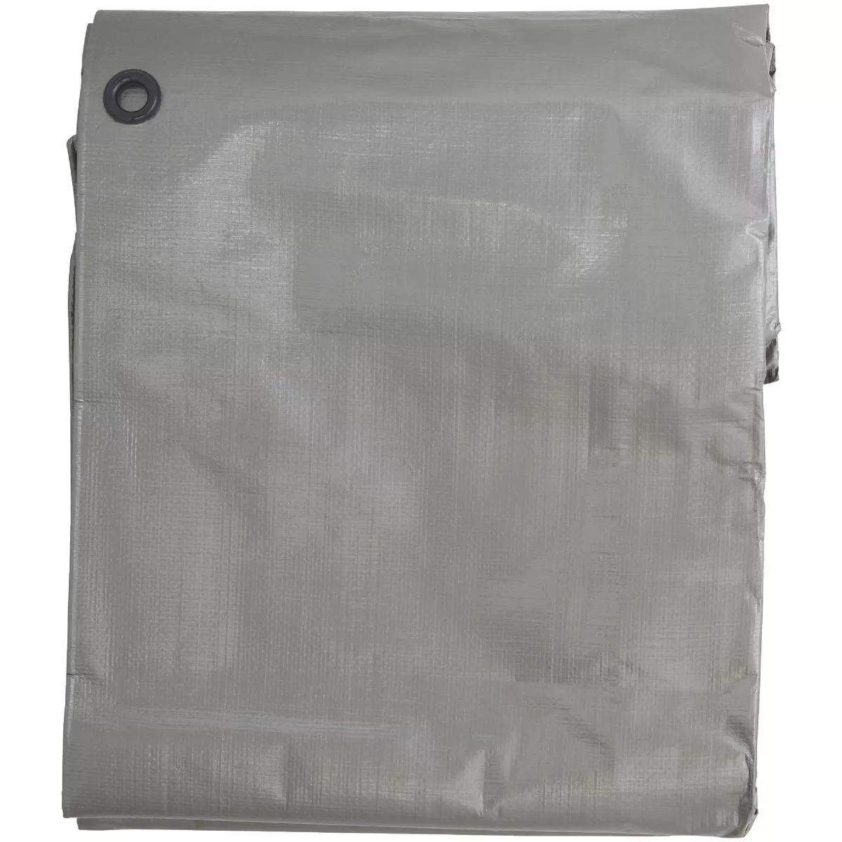 Do it Best Silver Woven 6 Ft. x 8 Ft. Heavy Duty Poly Tarp - photo 2
